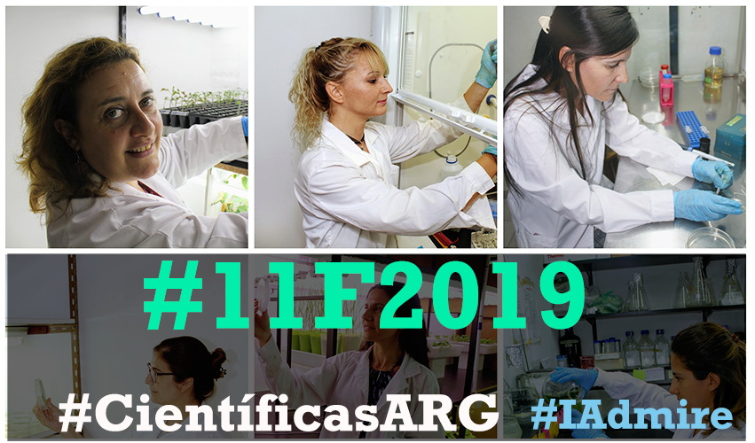 Día Internacional de la Mujer y la Niña en la Ciencia #11F2019 #IAdmire #CientificasARG