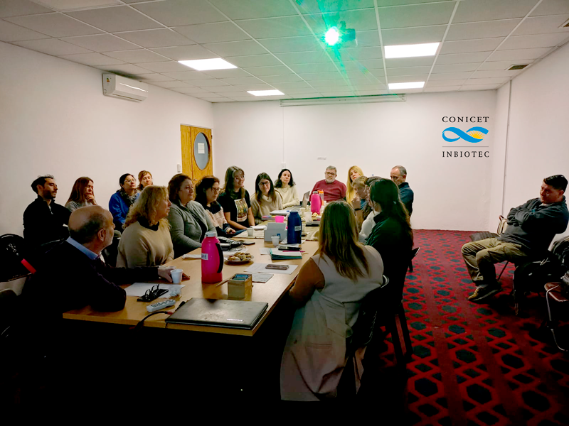 Reunión con el personal de CONICET Mar del Plata