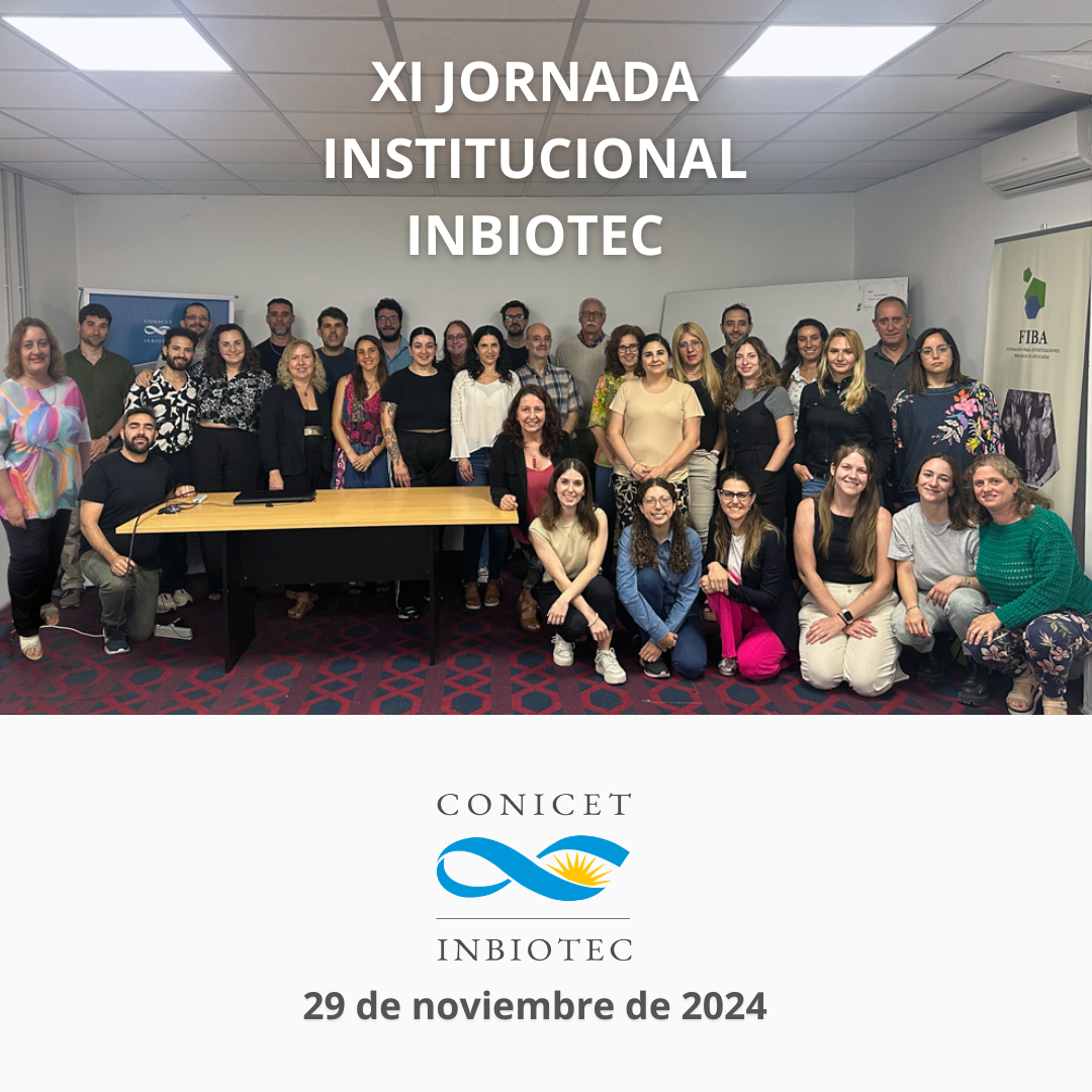 Celebramos la XI Jornada Institucional INBIOTEC 2024