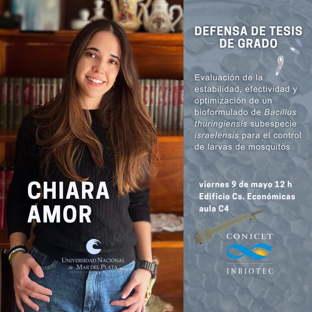 Defensa de tesis de grado de Chiara Amor