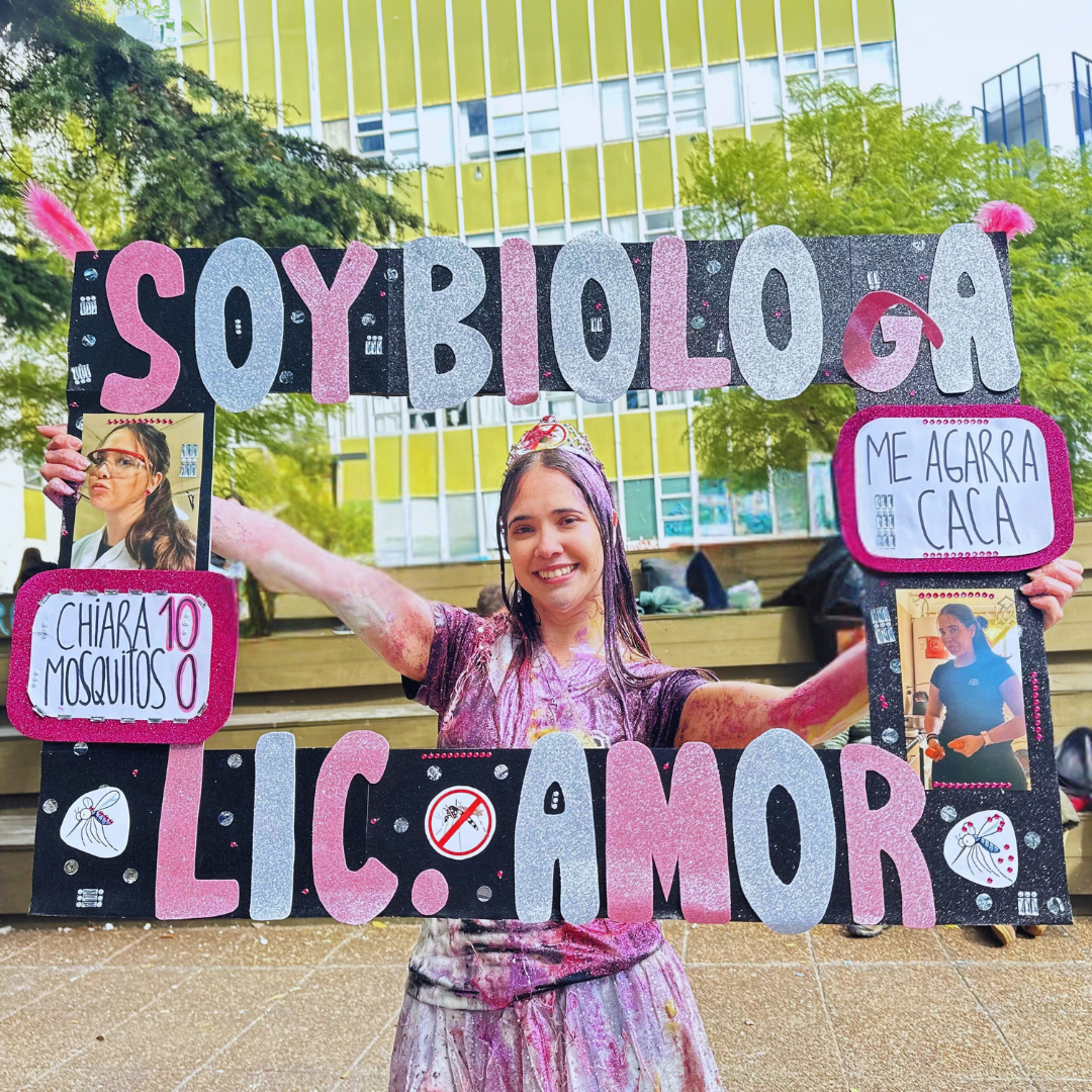 ¡Felicitaciones Licenciada Chiara Amor!